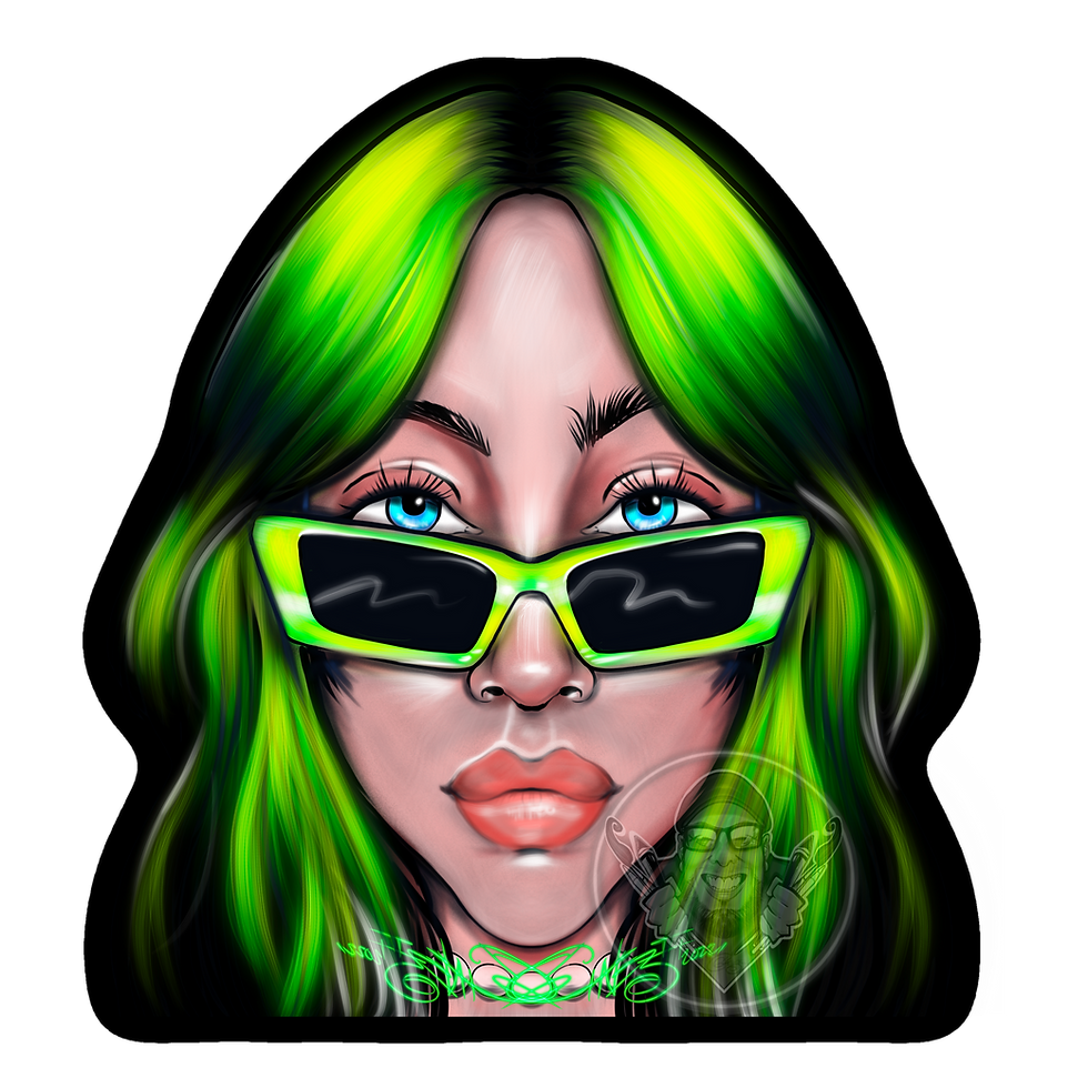 Miss Fits - Hatemonger - Sticker