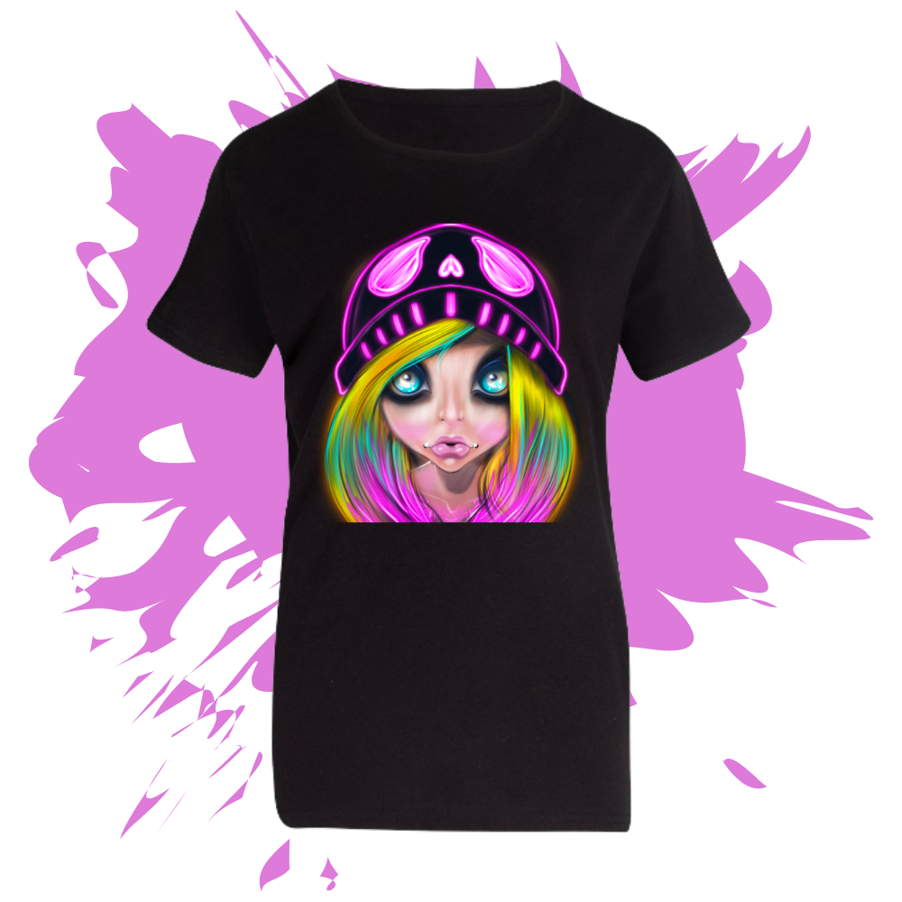 Miss Fits - Cake - Light Pen T-Shirt
