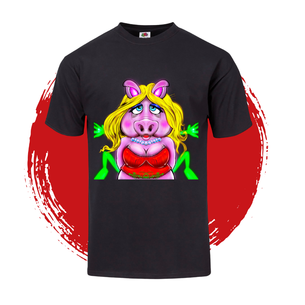 Grumpets - Miss Plumpy - Light Pen T-Shirt