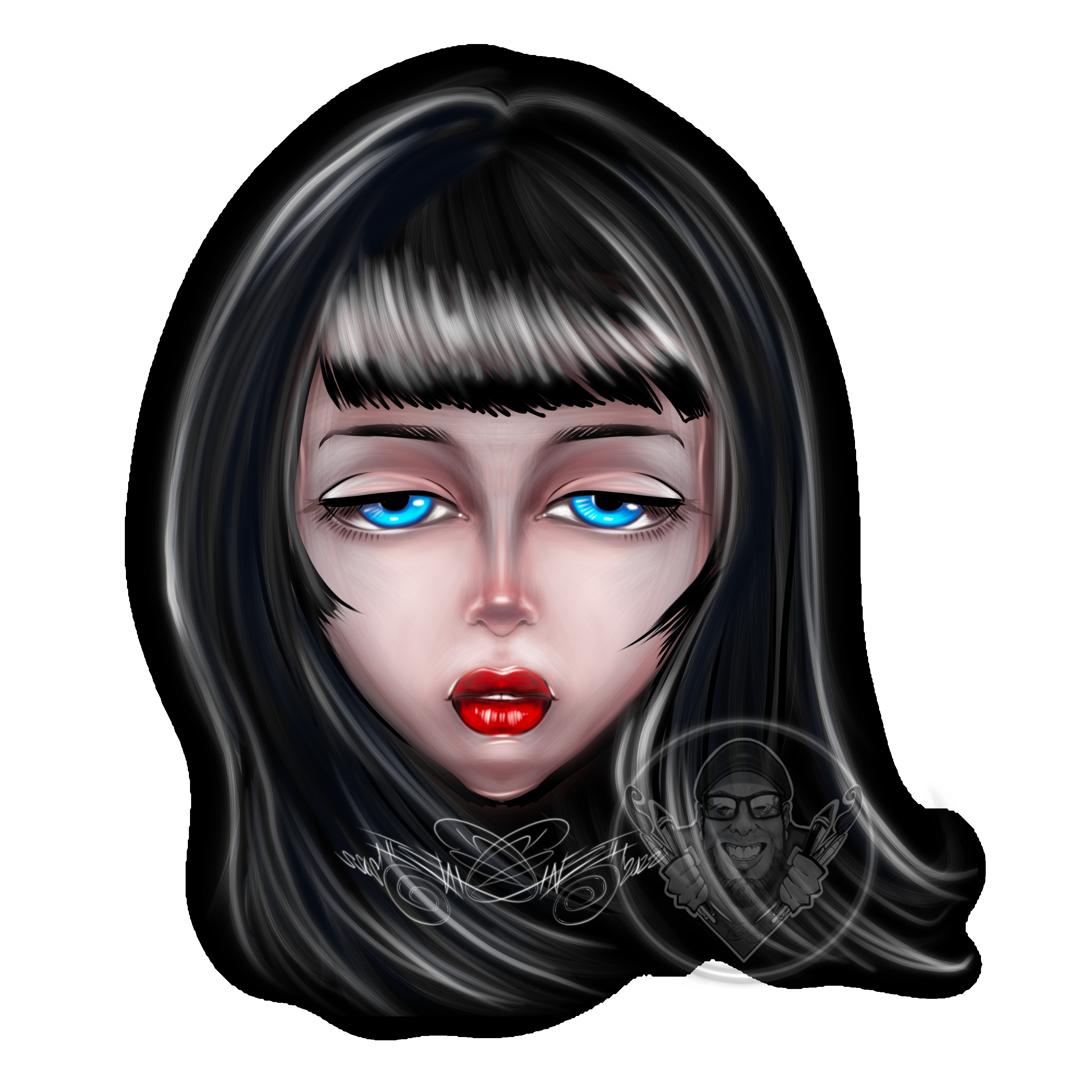 Miss Fits - Seabreeze - Sticker