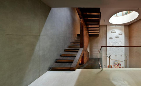 Luxury Home Architecture, Design, Build In Delhi by Saka Studio which is an architecture, interior design, construction firm based in Gurgaon, India. 