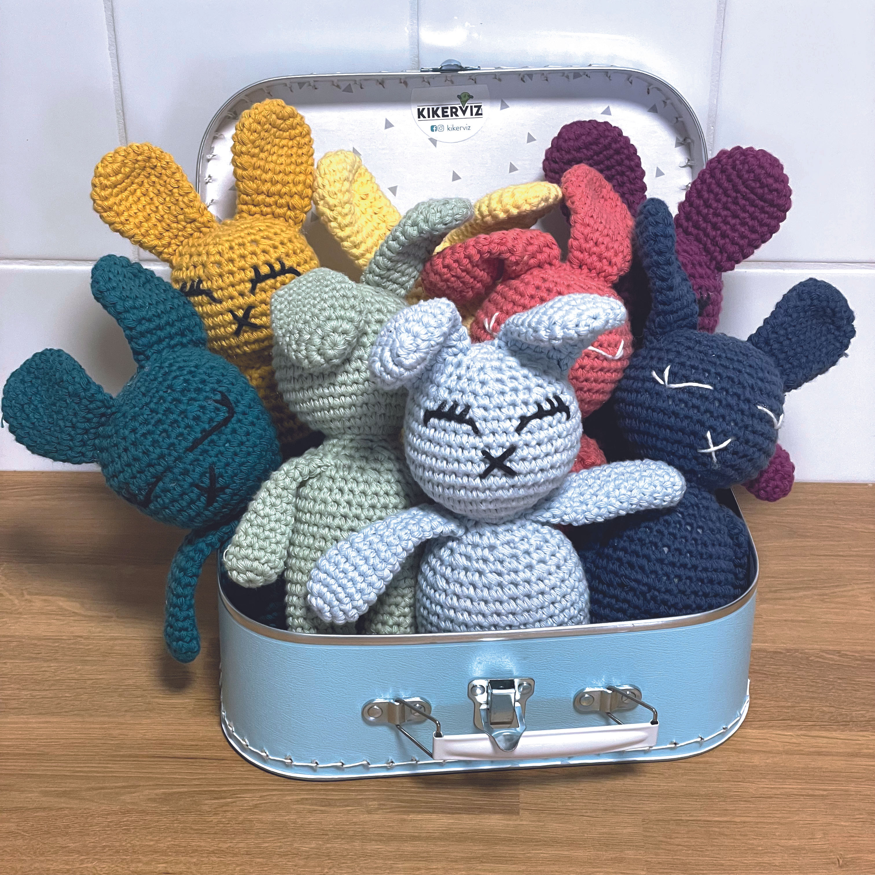 zorgenpoppetje - konijntje