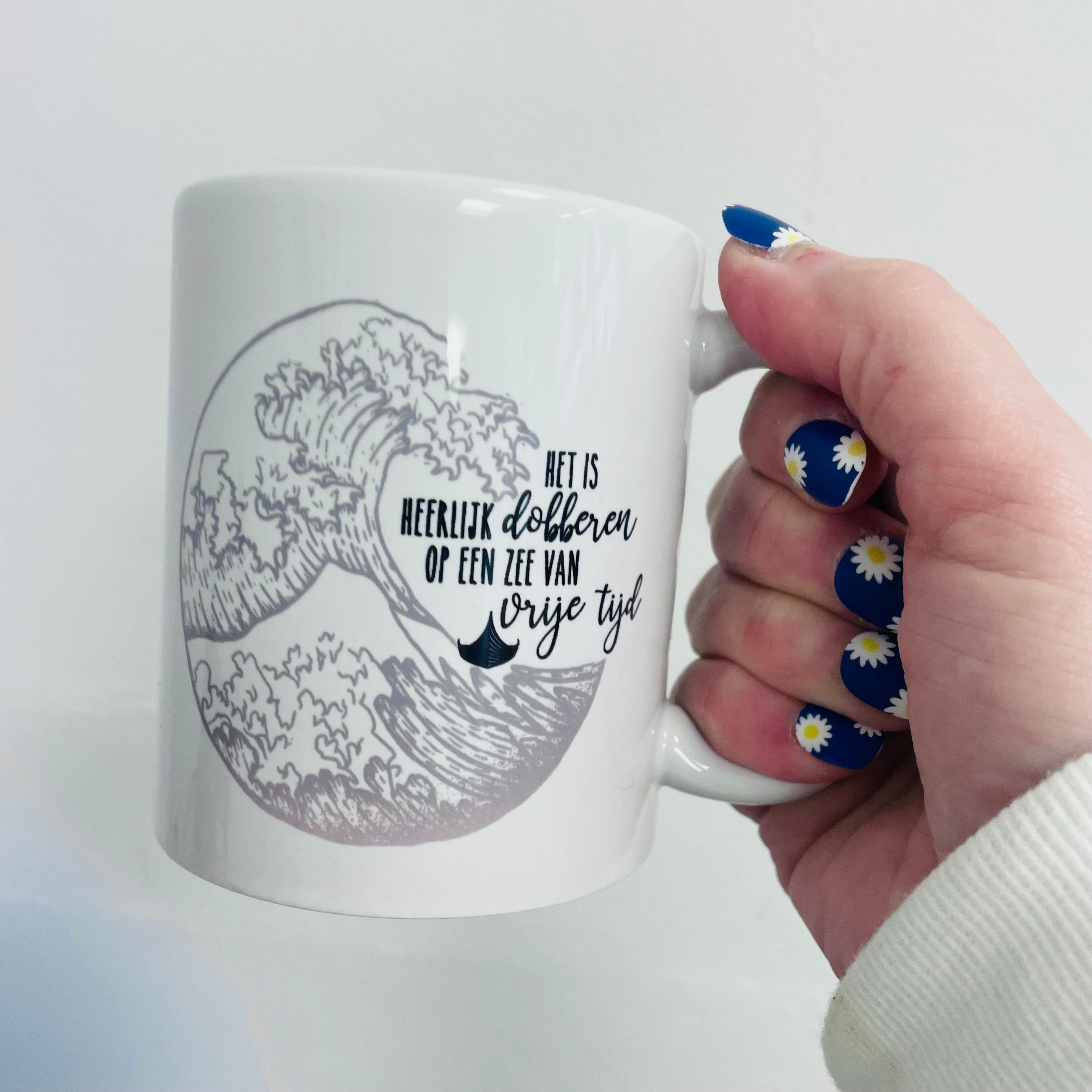 mok 'zee van vrije tijd'