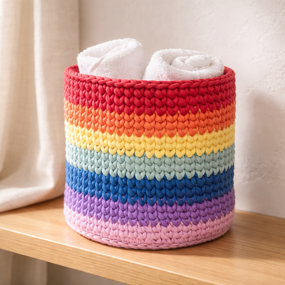 Miniature : mand  regenboog