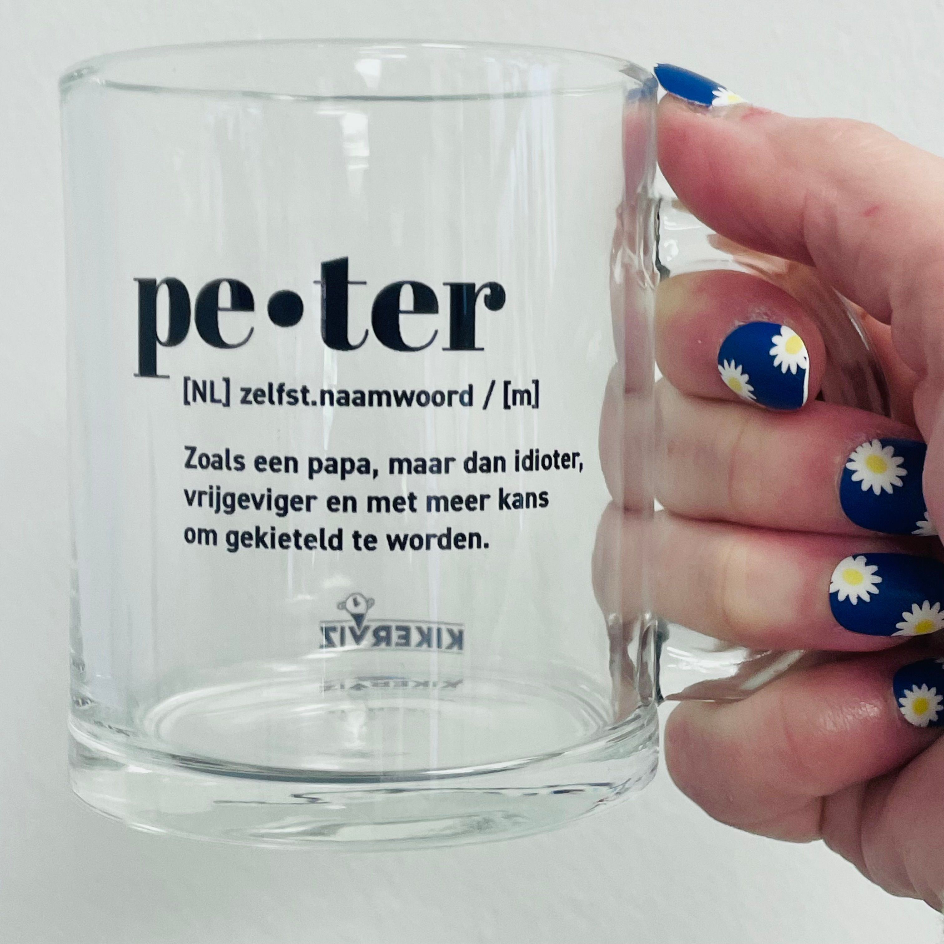 mok 'peter' of 'meter'