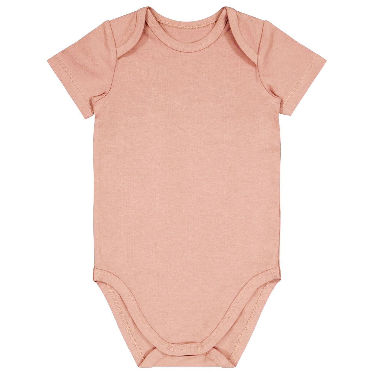 gepersonaliseerde body - effen oudroze