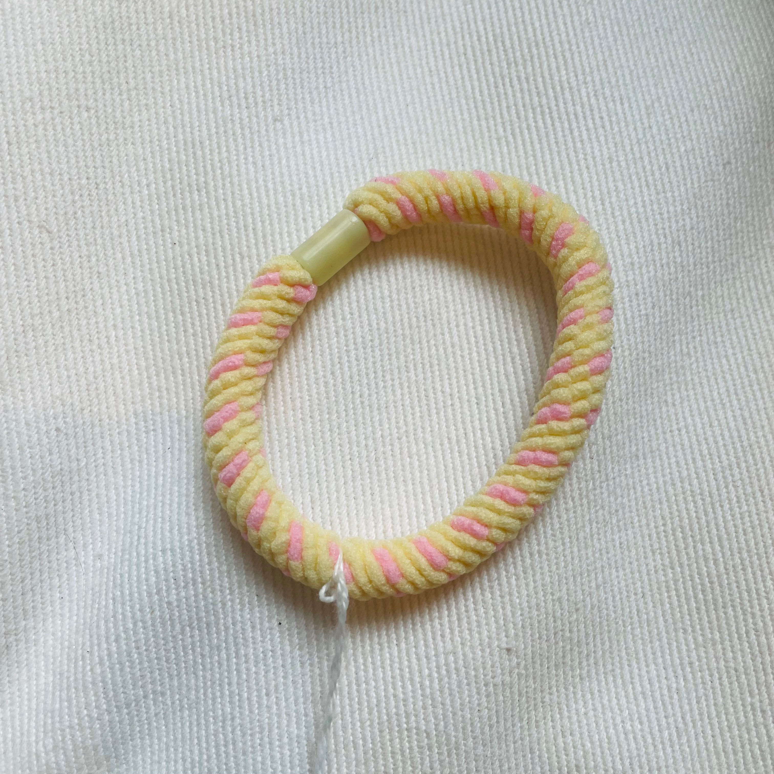 elastisch bandje - geel