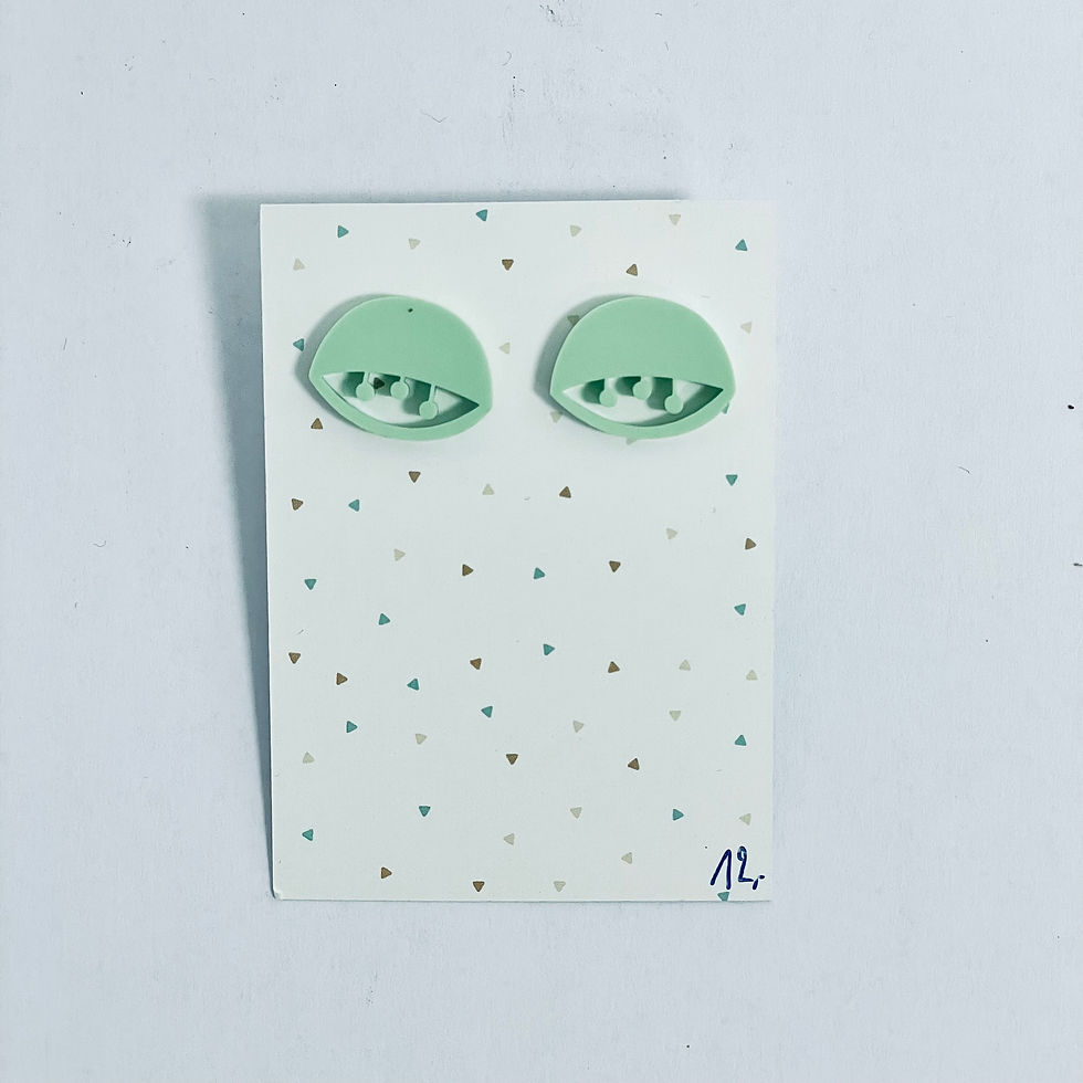Miniature : oorbellen Cotton Candy - 016