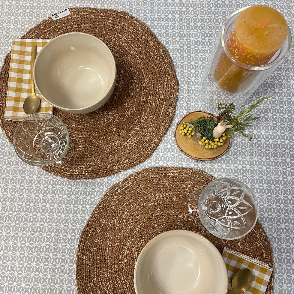 Thumbnail: gehaakte placemats