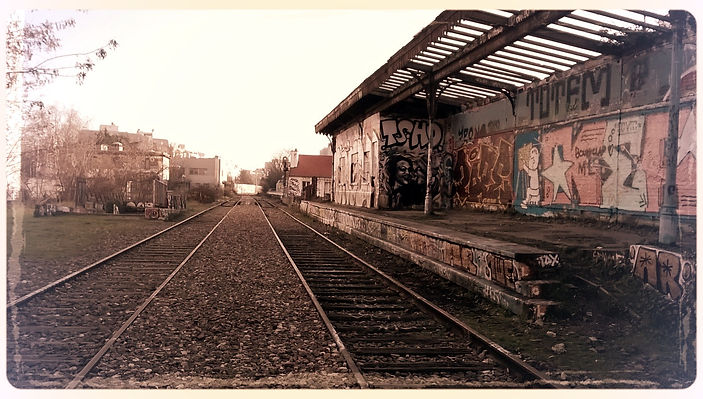 Gare abandonnée d'Avron petite ceinture de paris urbex