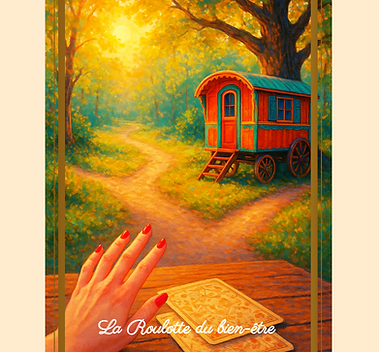 Tirage Halte sur le chemin La Roulotte du Bien-être