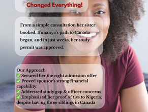 A smiling young lady, symbolizing her successful Canadian study permit approval through InfoPlace Canada.