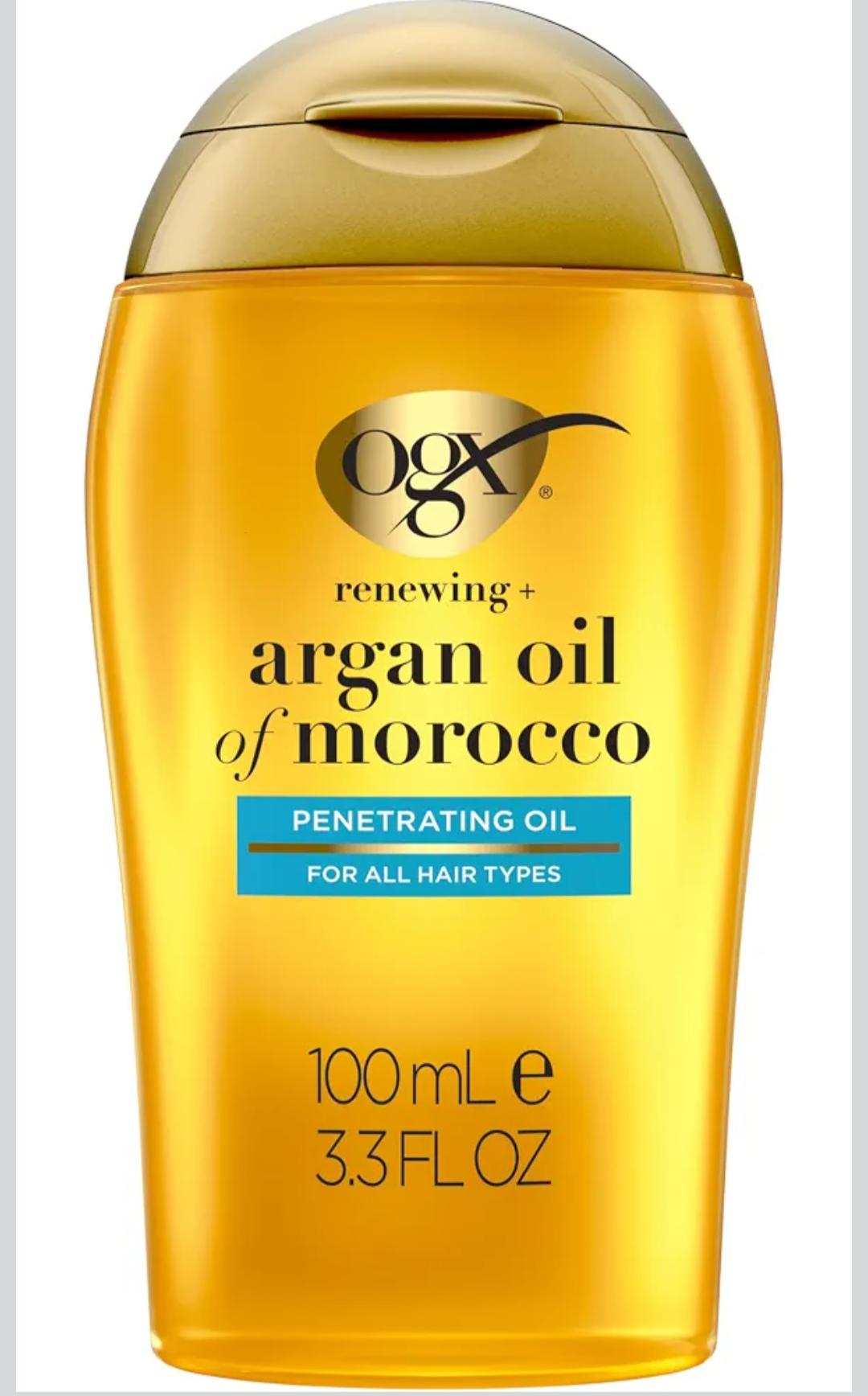 OGX Renewing + Argan Oil of Morocco, Cold-Pressed Argan Oil for Hair Penetrating