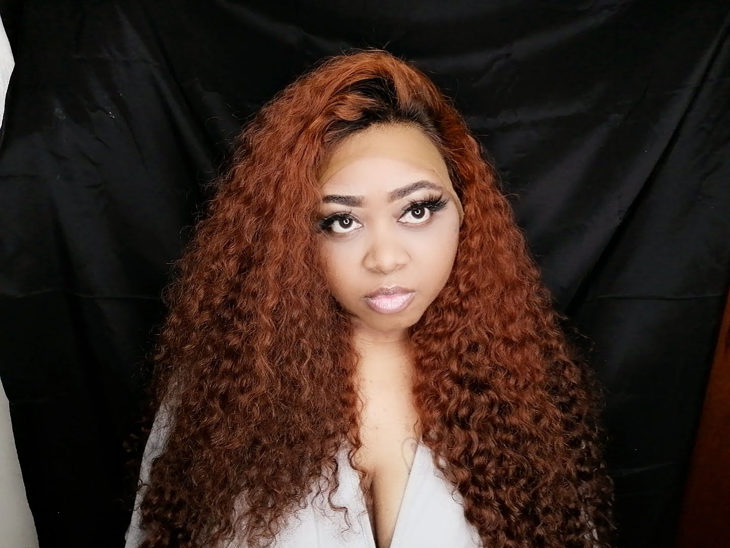 Ginger Curly wig