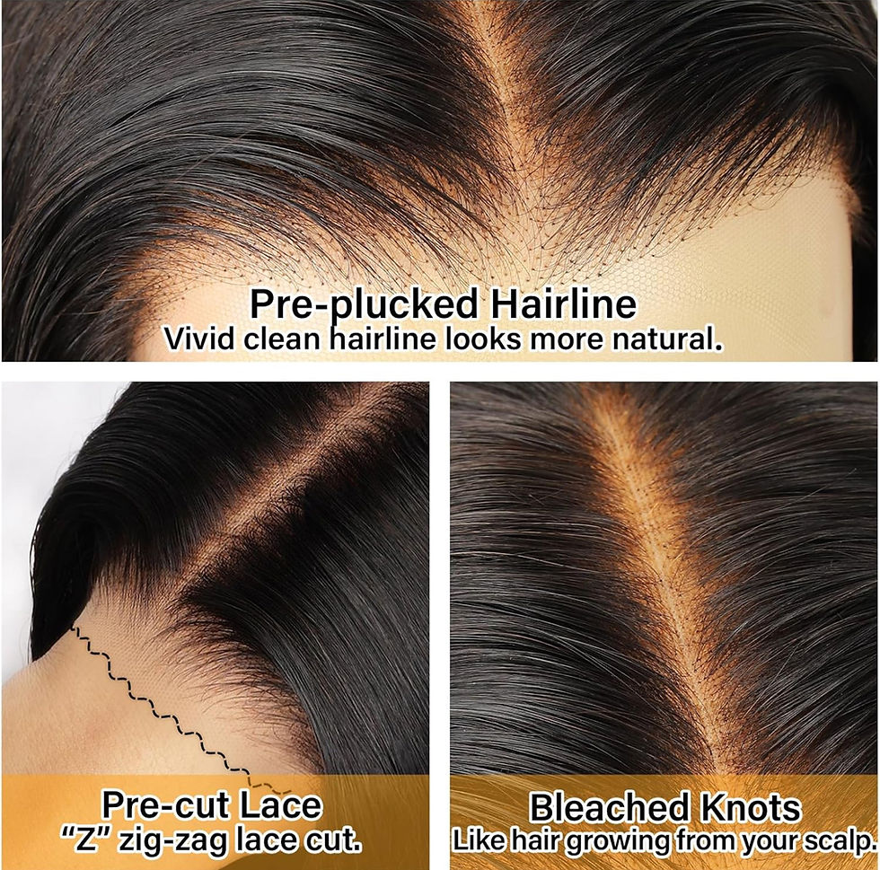 Thumbnail: Pre-cut Pink Highlights BodyWave Wig