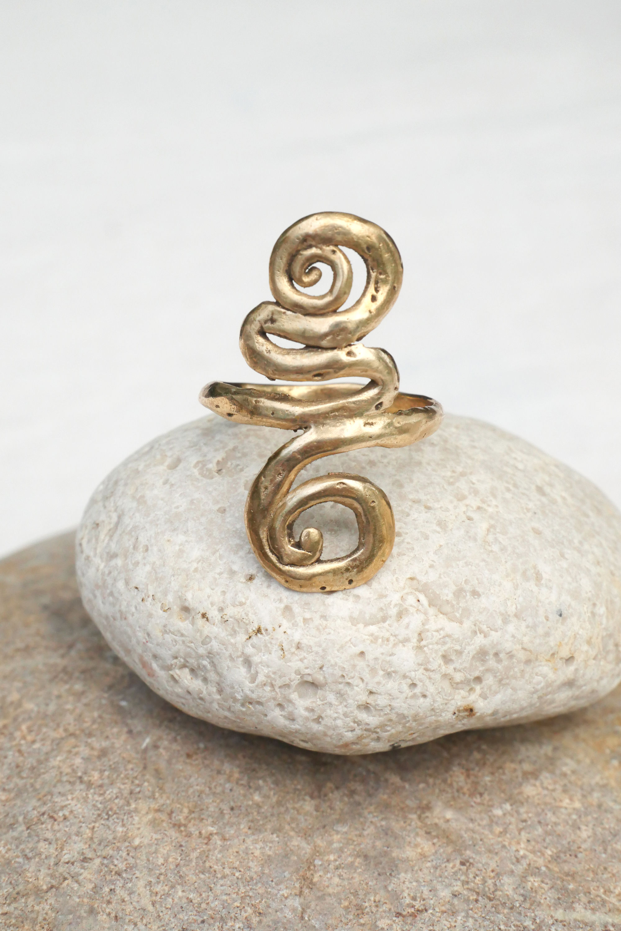 spiral ganda ring