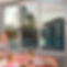 Sliding security door