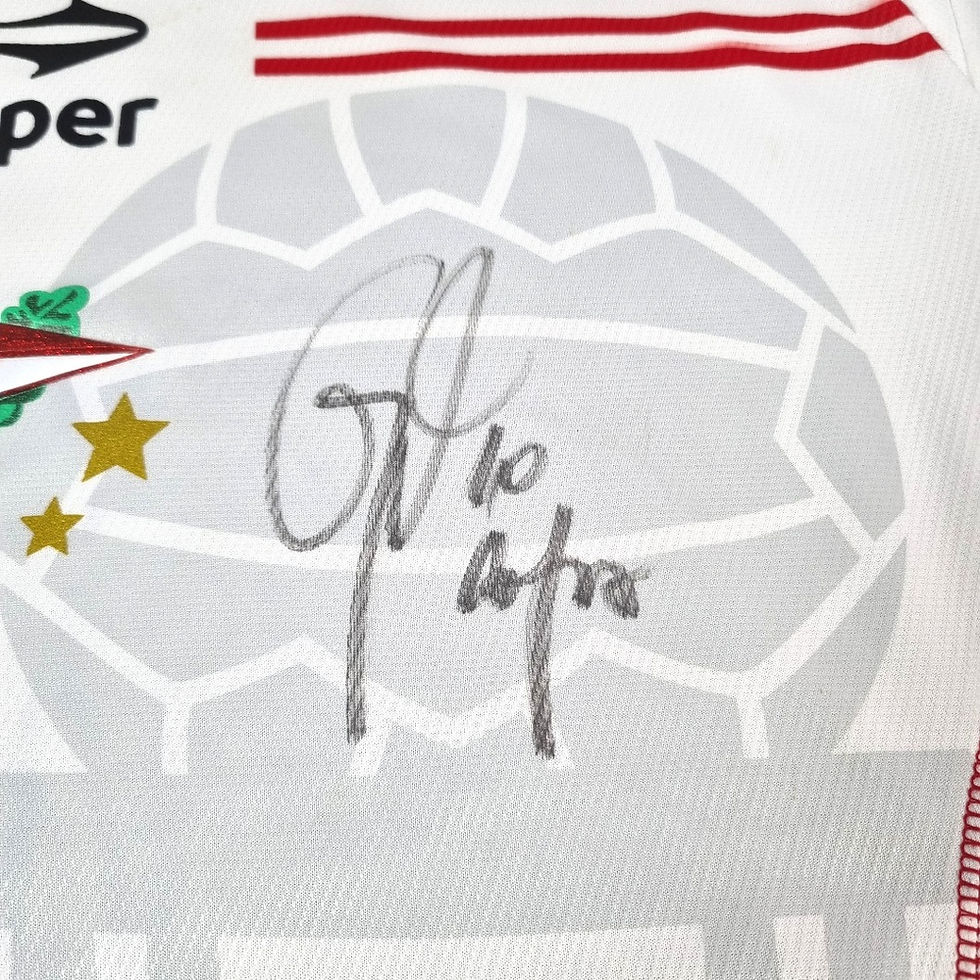 Miniatura: Estudiantes 2009 Away Autografada