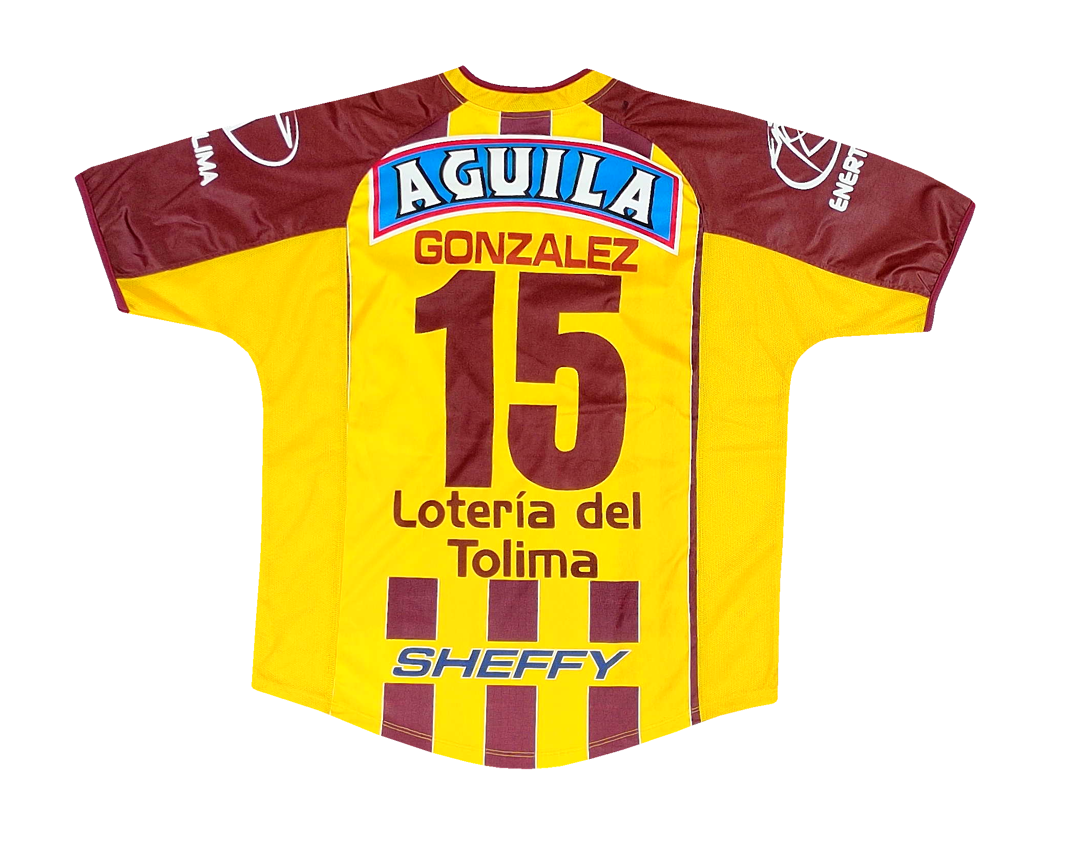 Tolima 2007 Home de Jogo #15 Gonzalez