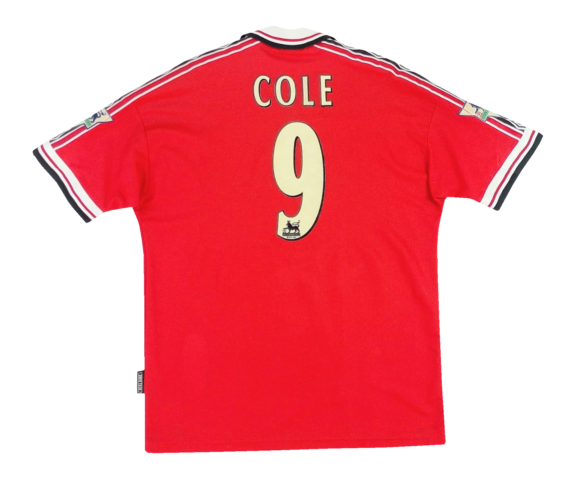 Manchester United 1998 Home #9 Cole