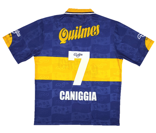 Boca Juniors 1995 Home #7 Caniggia | futclassics