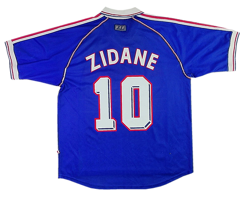 França 1998 Home #10 Zidane | futclassics