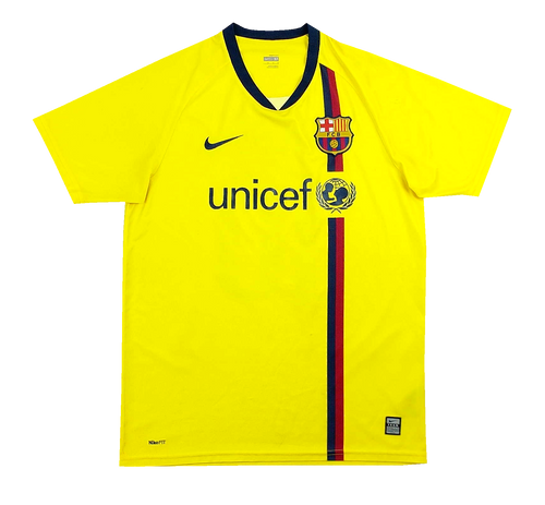 Barcelona 2008 Away #10 Messi | futclassics