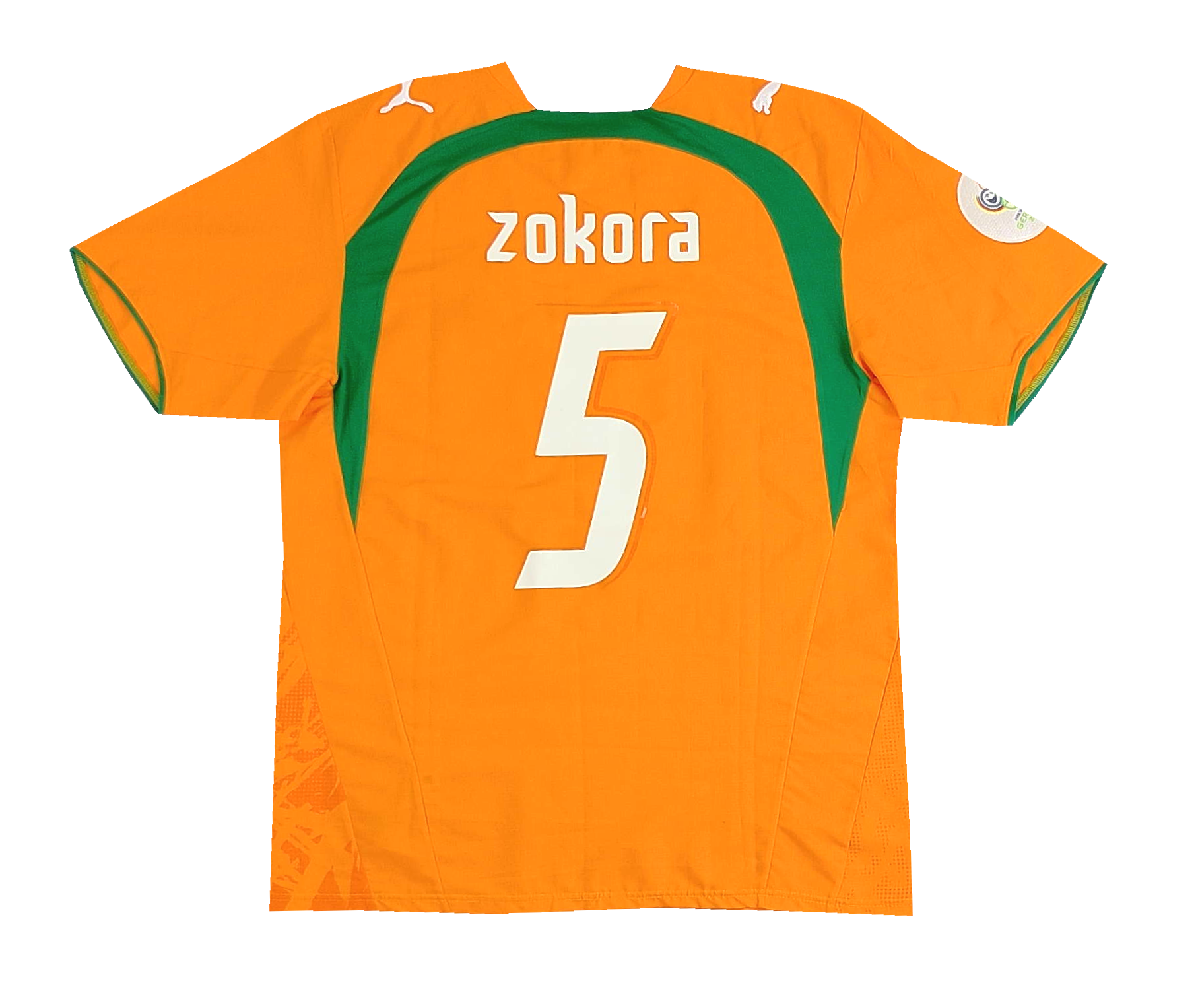 Costa do Marfim 2006 Home #5 Zokora