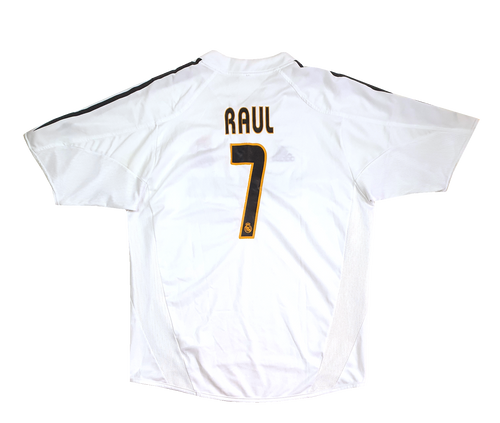 Real Madrid 2004 Home #7 Raul | futclassics
