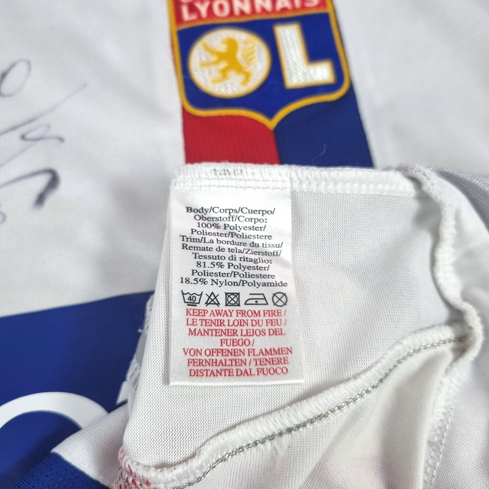 Miniatura: Lyon 2006 Home De Jogo #3 Cris autografada
