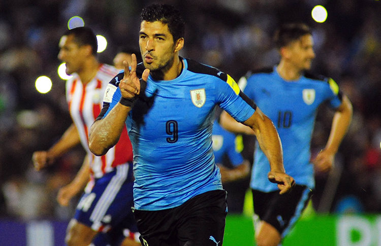 Miniatura: Uruguai 2016 Home #9 Suarez