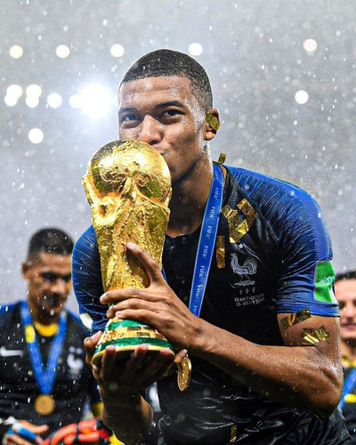 França 2018 Home #10 Mbappe | futclassics