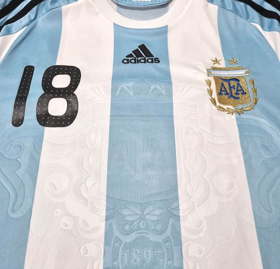 Miniatura: Argentina 2008 Home #18 Messi