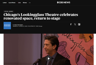 Lookingglass Theatre Ribbon Cutting Ceramony