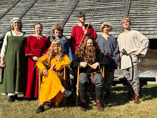 Vikingaspel på Trelleborgen