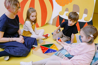 children in a playground