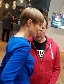 President of Estonia Kersti Kaljulaid and Peter Vesterbacka