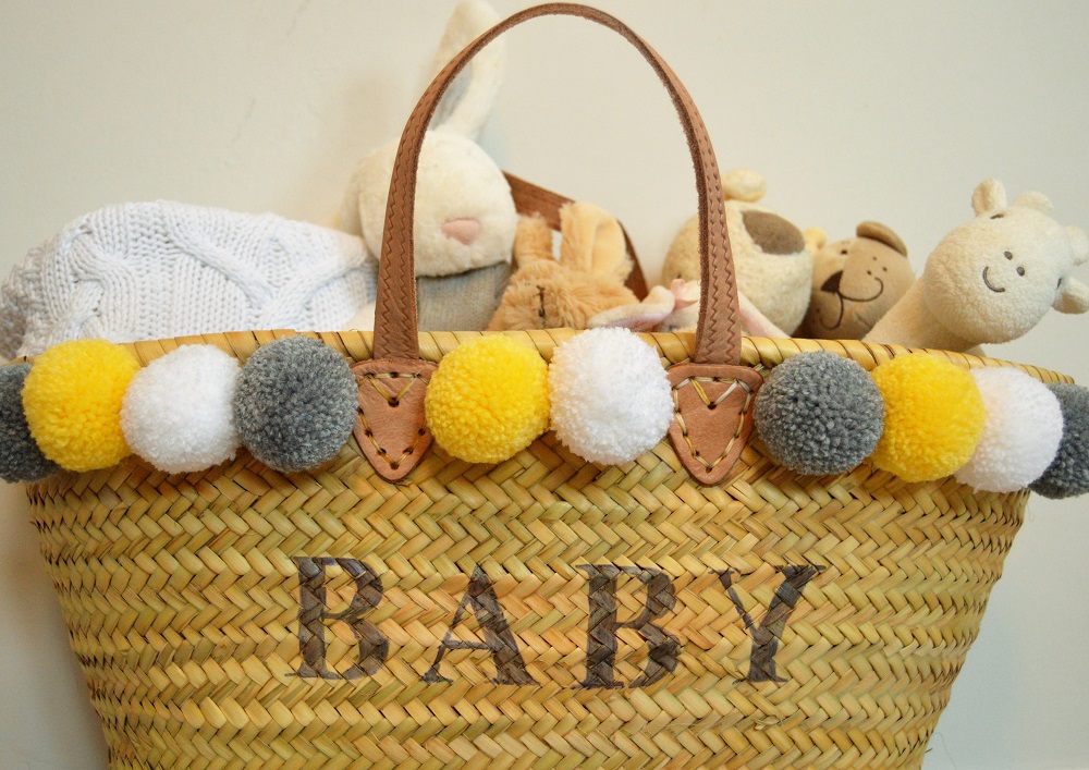 Roam Devon Home Personalised and Customised Straw Baskets