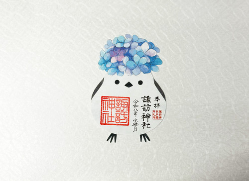 紫陽花シマエナガ | Kashiwajinja