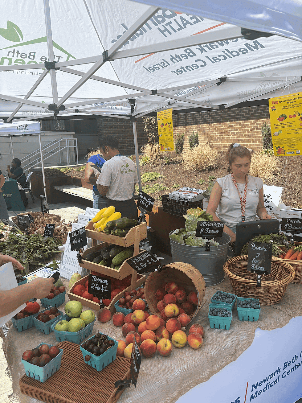 Beth's Greenhouse Farmers Market Photo Credit: Chase Barnes, Outreach Coordinator
