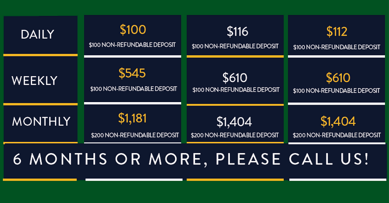 Website Table of Pricing July 17 2026