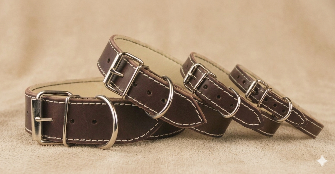 Halsband braun
