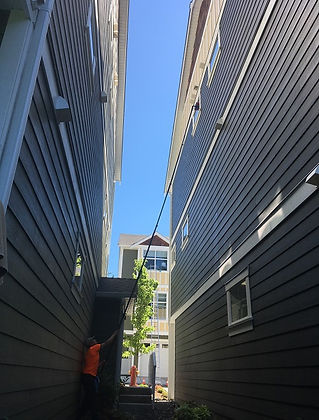 Waterfed Pole Window Cleaning