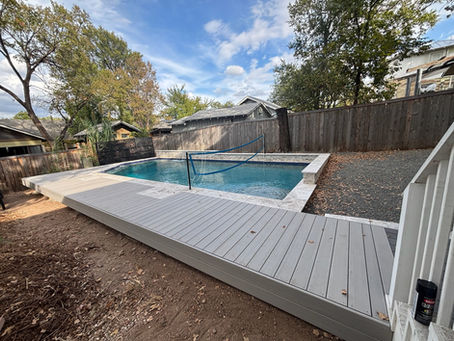 Composite deck in Austin TX
