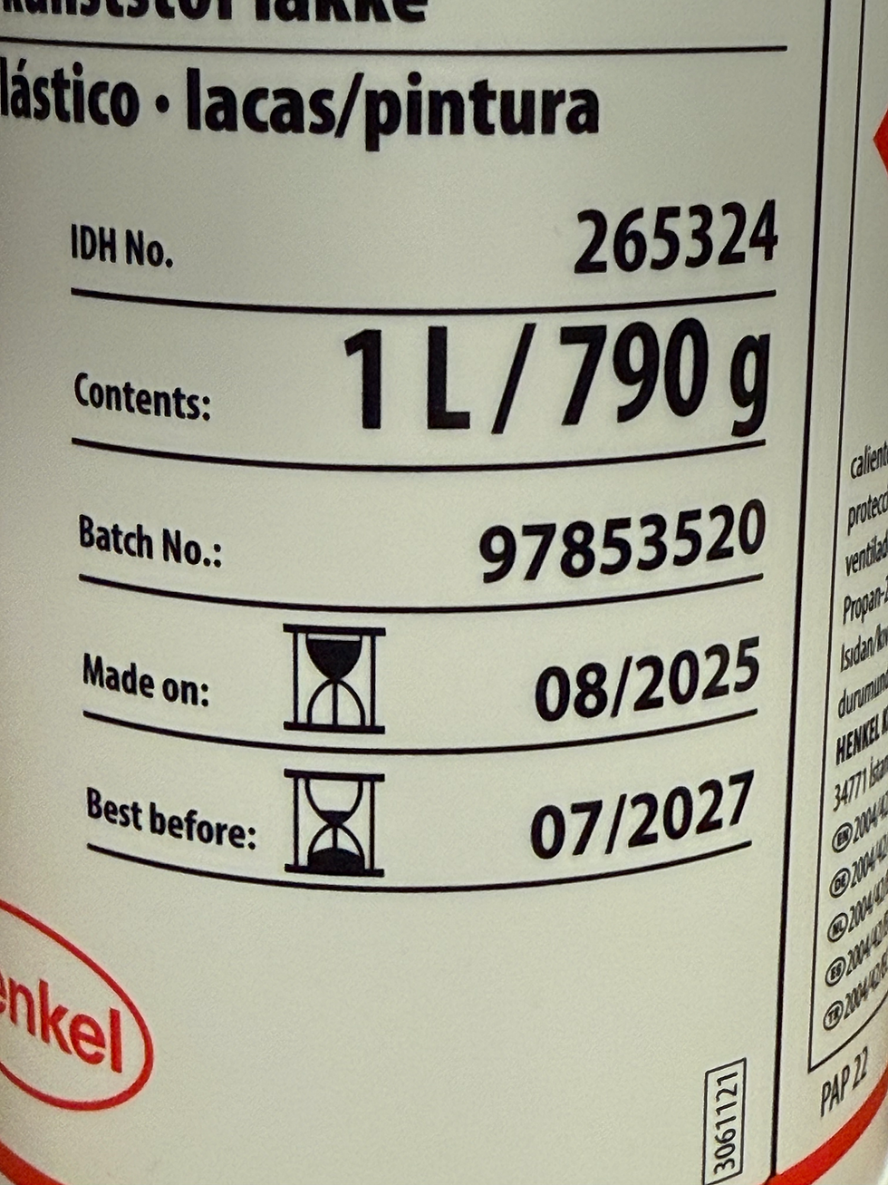 Thumbnail: PU 8550 Isopropanol cleaner & Release agent for Hot glue 1 Liter bottle