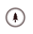 Árbol White Badge