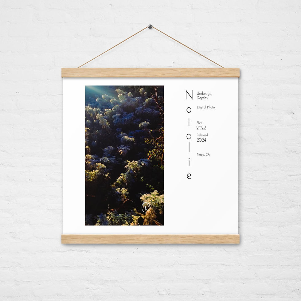 Thumbnail: Poster with Hangers Depths Umbrage Natalie