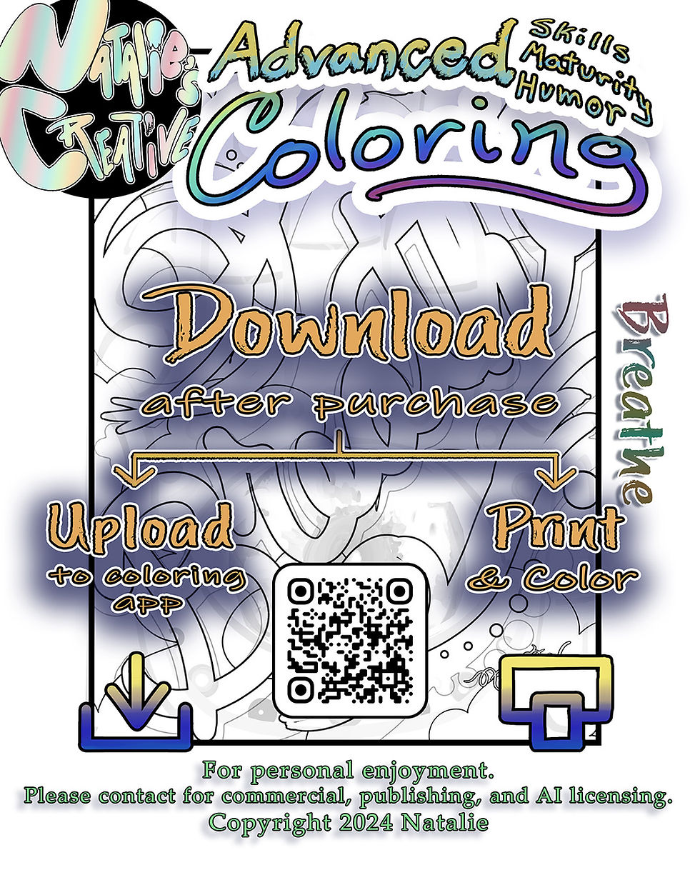 Thumbnail: Breathe Coloring Page Natalie