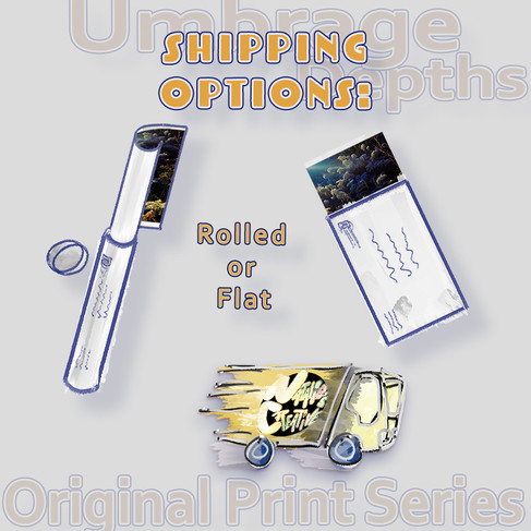 Umbrage, Depths, fine art prints