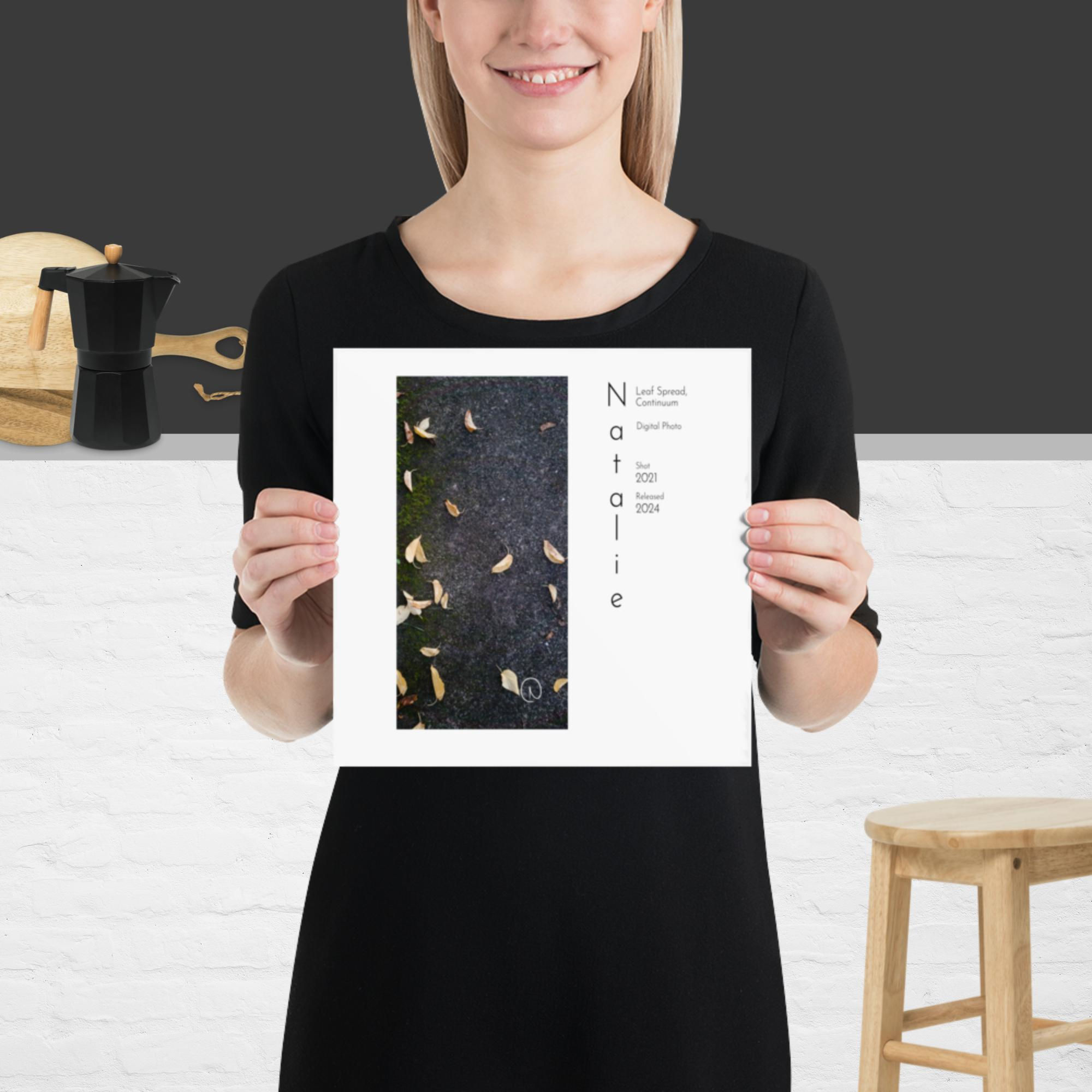 Poster Continuum Leaf Spread Natalie